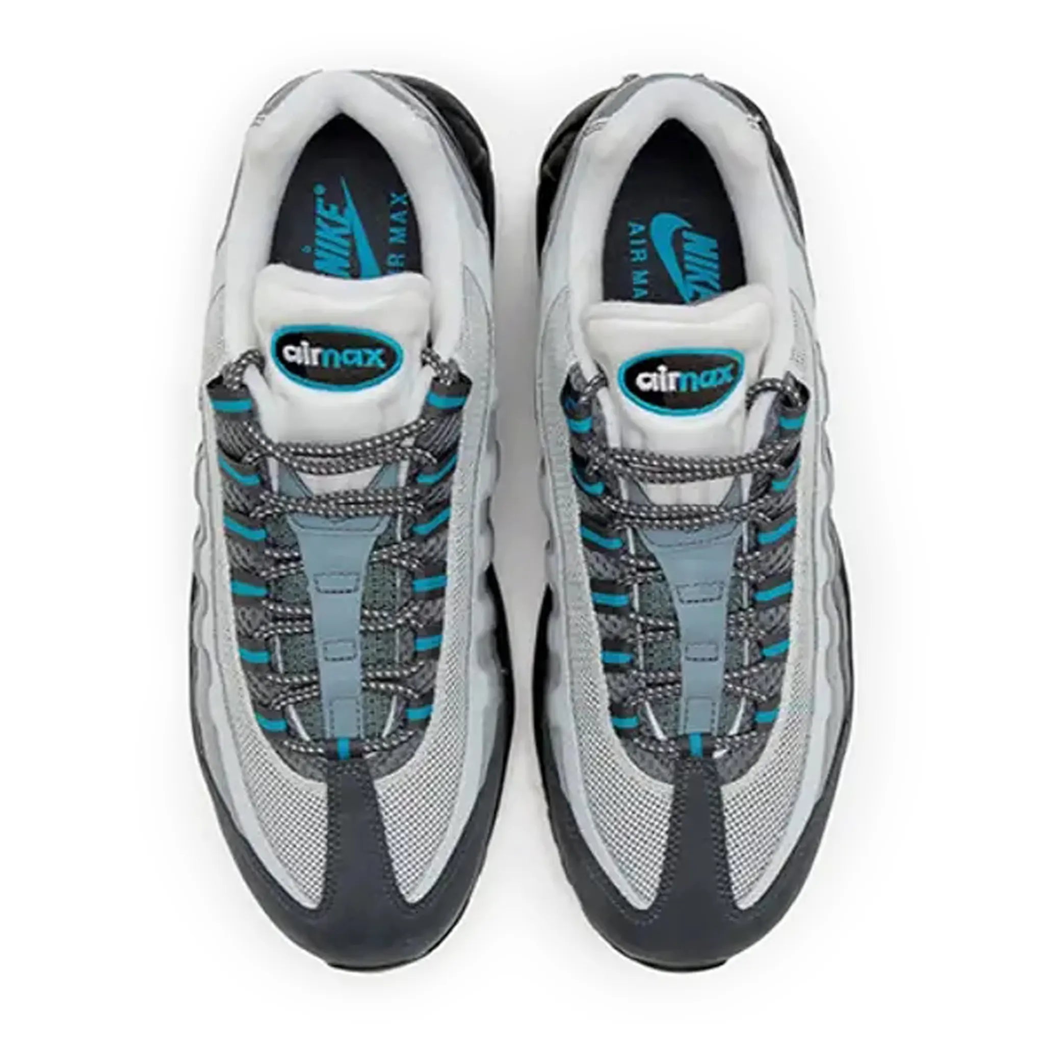 Top view of Nike Air Max 95 Baltic Blue HM0622-003
